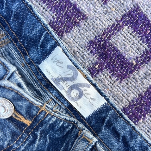 We The Free Florence jeans free people high waist flare bell bottoms size 26 - Picture 5 of 8